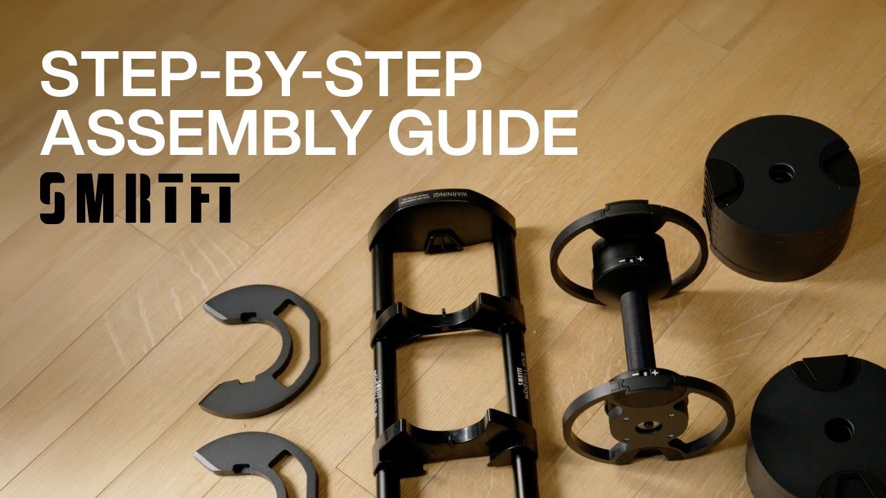 How to Assemble Your SMRTFT Adjustable Dumbbells