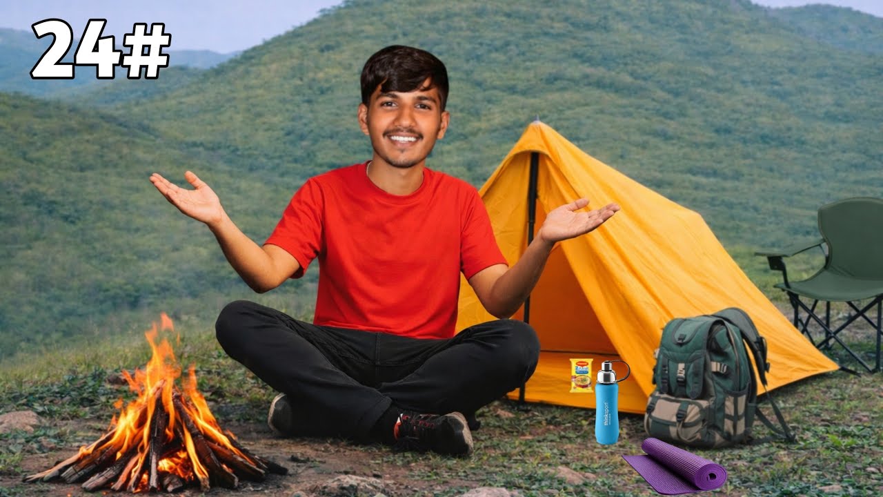 I Survived 24 Hours Solo on a Mountain 🏔️ 