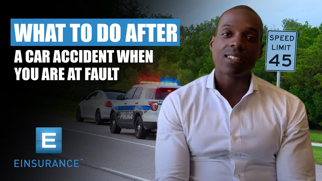 What To Do After A Car Accident When You&rsquo;re At Fault