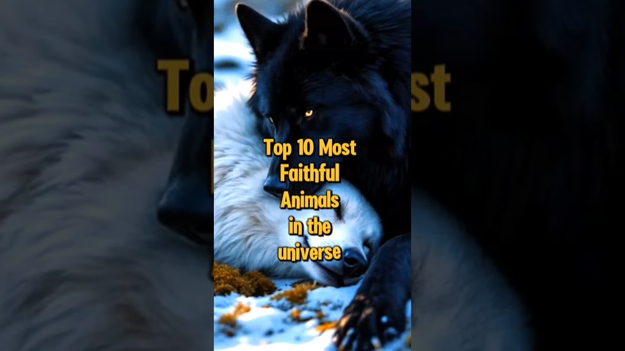 Top 10 Most Faithful Animals in the World | Most Loyal Animals on Earth |#foryou #viral #fypシ#top10