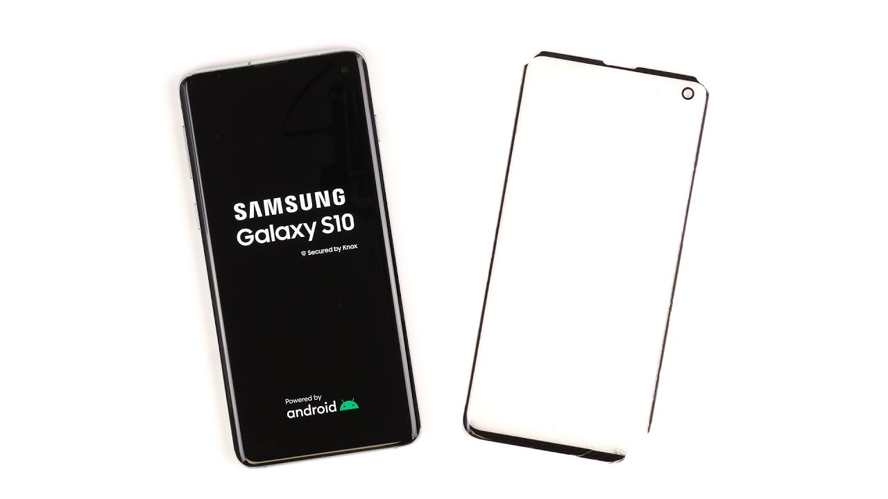 Замена стекла Samsung Galaxy S10, G973 lcd glass replacement