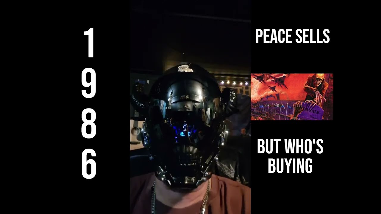 MEGADETH Farewell Tour TRIBUTE: 1986 MTV Interview on Peace Sells... But Who's Buying?