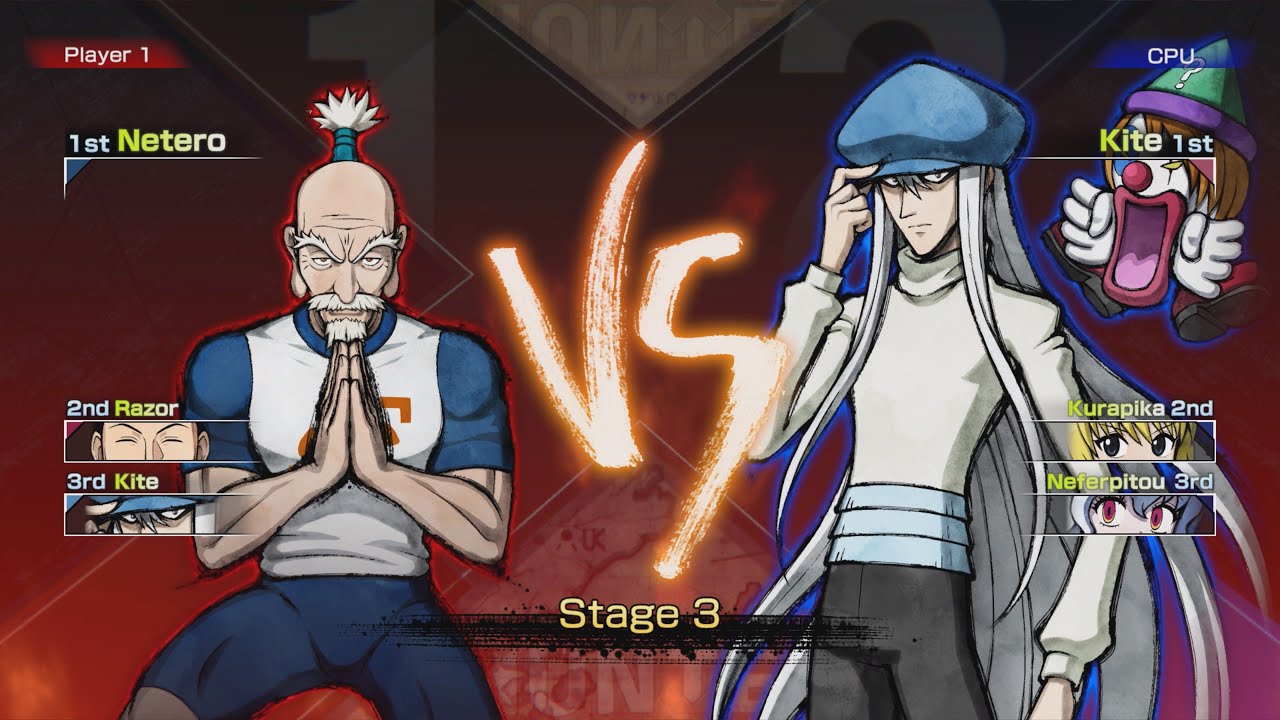 NETERO & RAZOR & KITE vs KITE & KURAPIKA & NEFERPITOU - Hunter × Hunter: Nen × Impact 2025