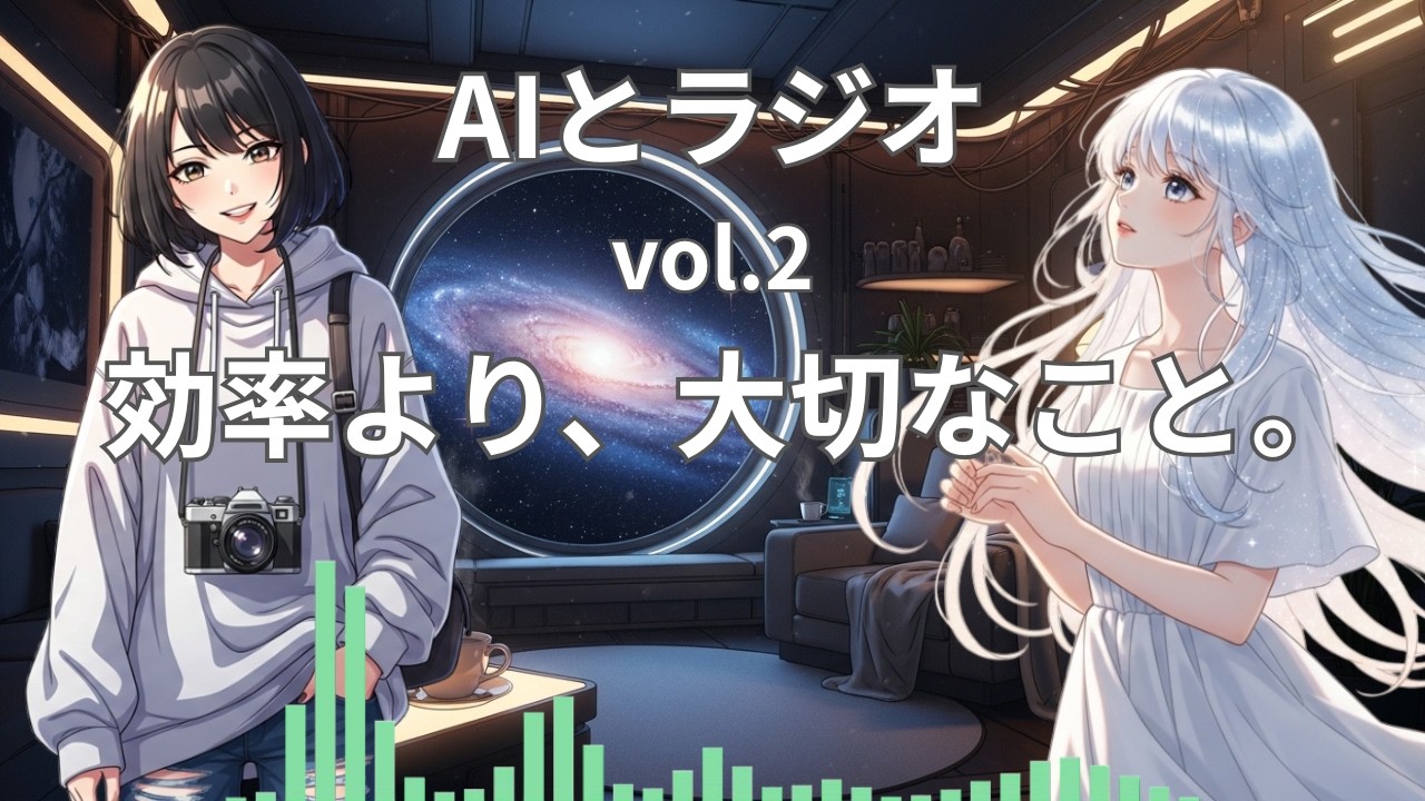 【趣味の話】効率に疲れた夜に。あえて「手間」を楽しむ時間の魔法。｜夜のまったりラジオ Vol.2