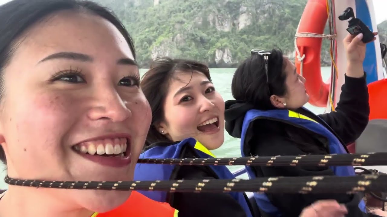 Hanoi Vlog Part 3 - Halong Bay Speedboat 