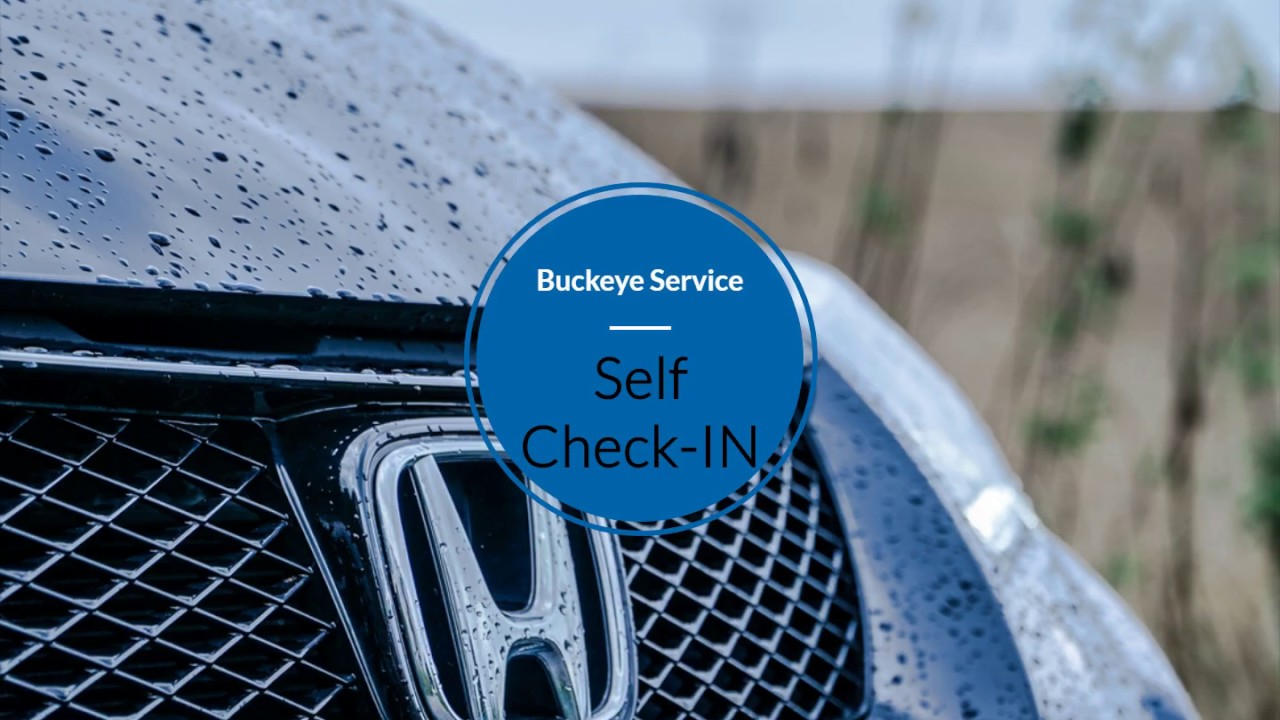 Buckeye Honda Service Self Check-In Process