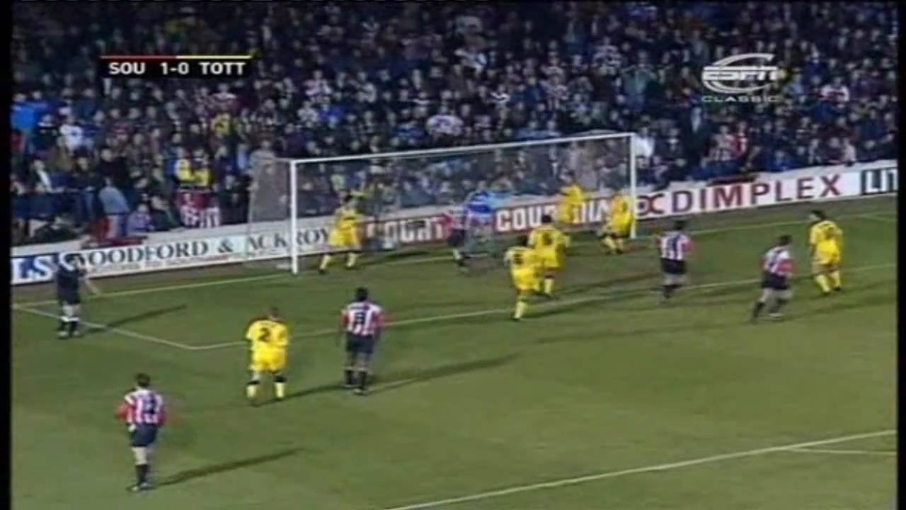 Southampton 2-6 (aet) Tottenham 1995 (Rosenthal hat-trick)