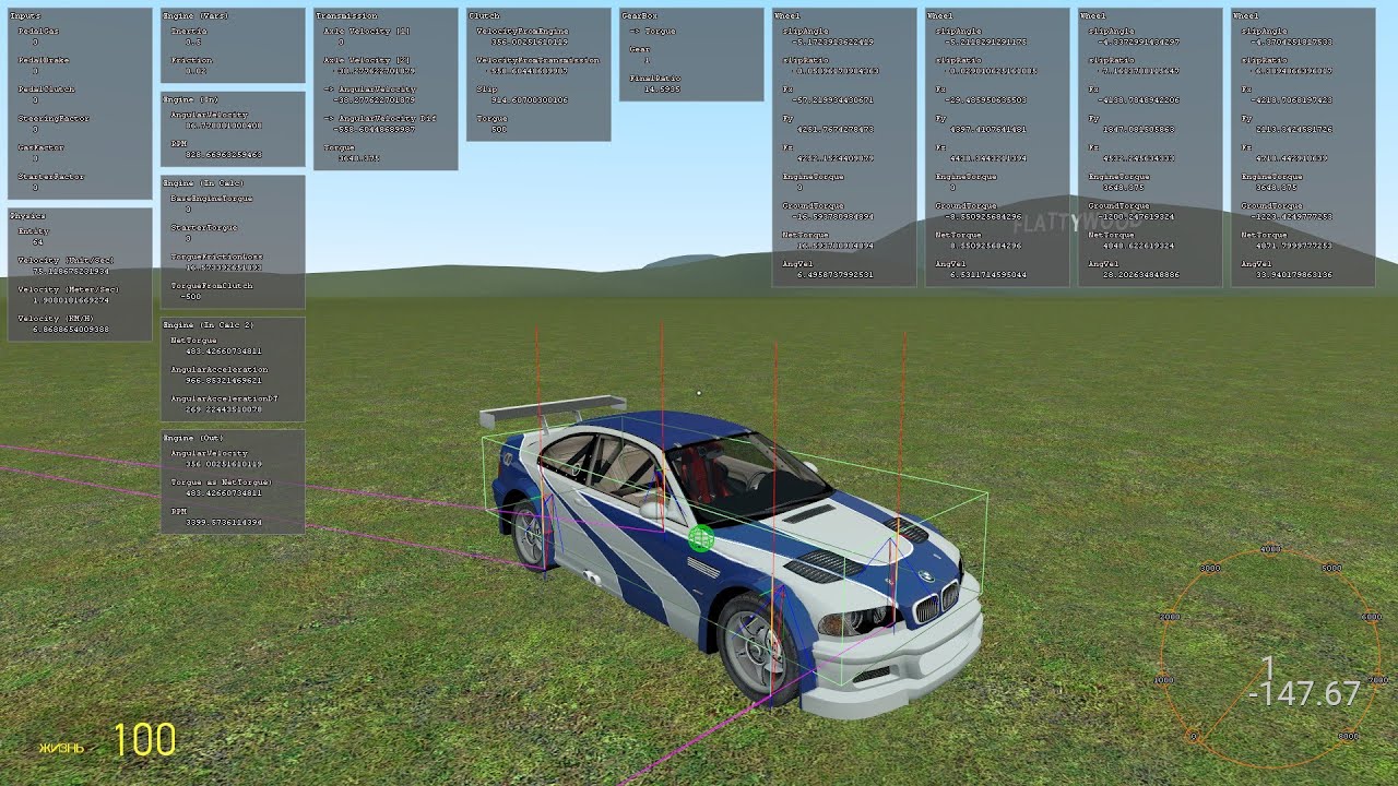 New Vehicle Physics Test | Garry`s Mod | DevBlog