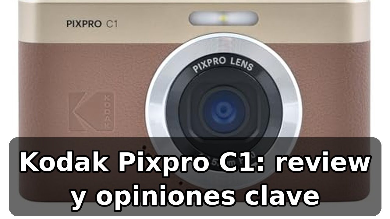 Review de Kodak Pixpro C1: cámara ultracompacta 13MP BSI y zoom 4x