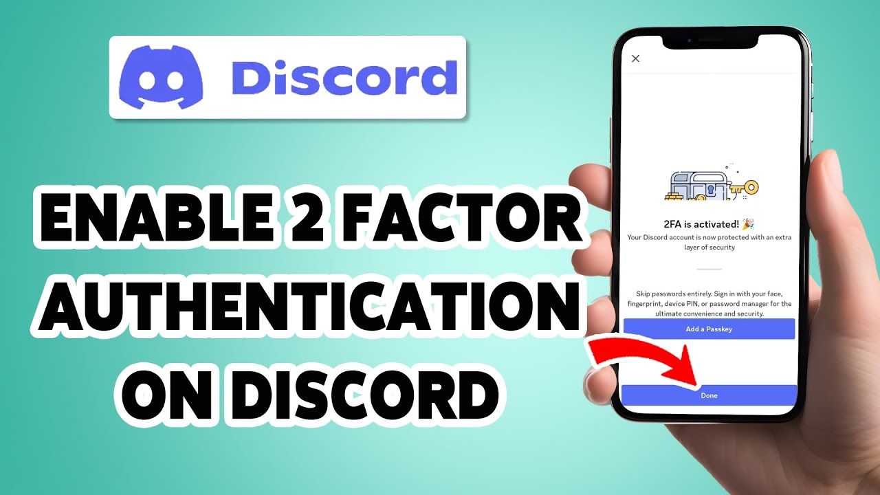 How To Enable 2 Factor Authentication On Discord 2026 | Turn On & Set Up 2FA In Discord Account