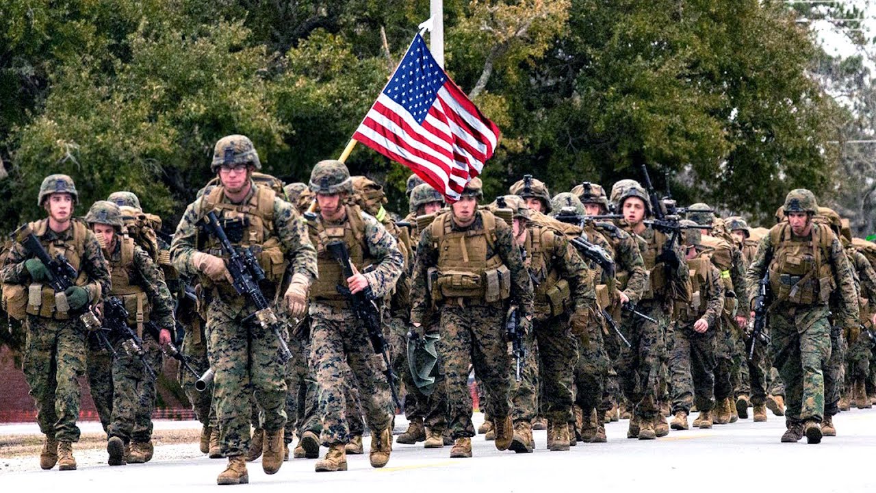 Thousands of US Troops Arrive in Subic Bay Airport, Philippines