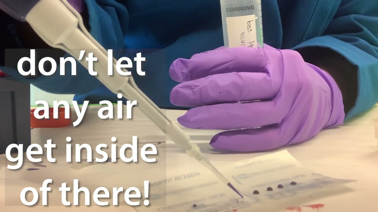 Tips for loading agarose gels