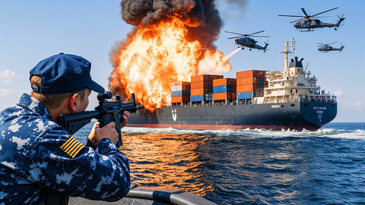 U.S. Navy Intercepts 76,000 lb Cartel Convoy at Sea — Then THIS Happened…