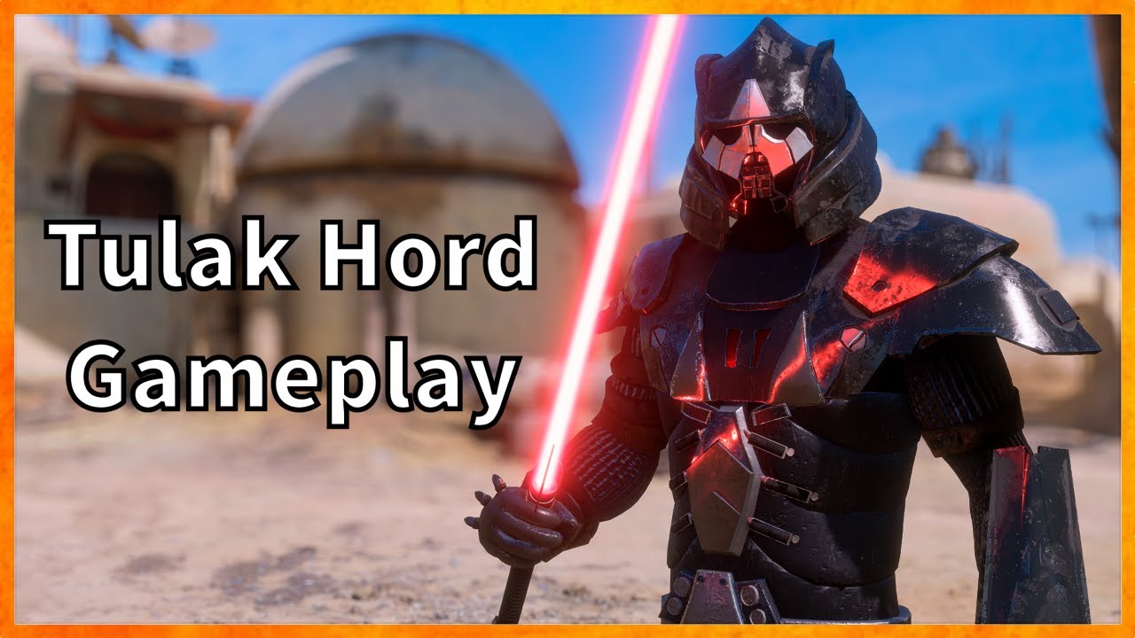 Tulak Hord Gameplay Star Wars Battlefront 2