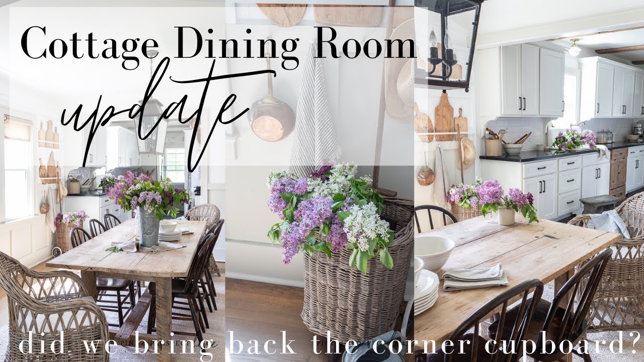 Cottage Dining Room TOUR | Intentional Decorating | Creating a Collected Home