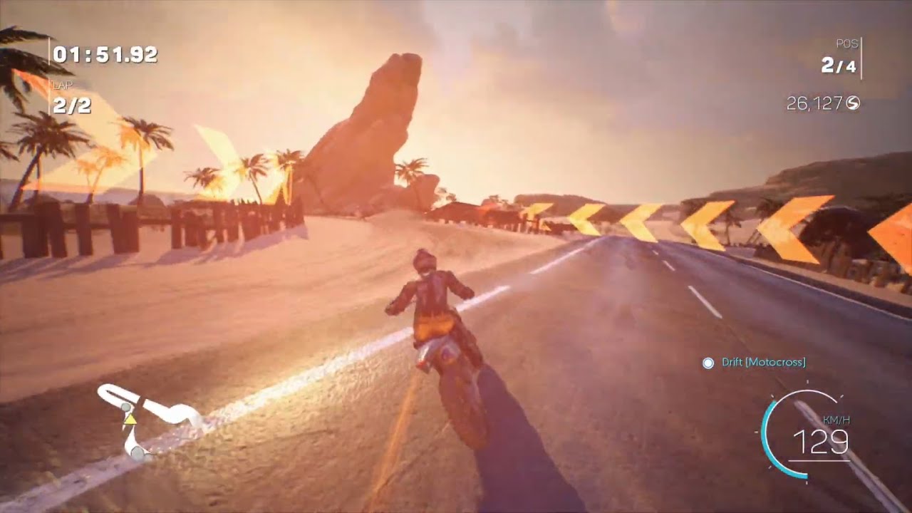 Moto Racer 4 (PS4) start