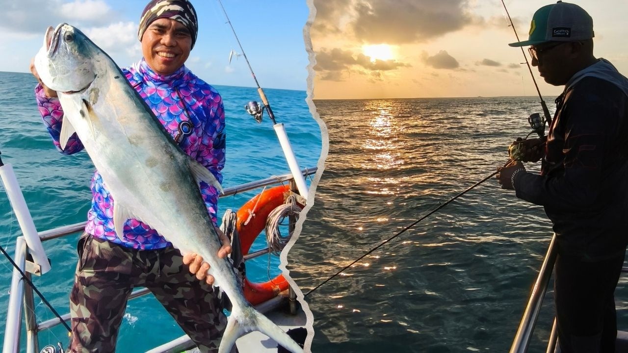 Rangkaian untuk ikan kecil‼️malah dihajar Ikan Besar