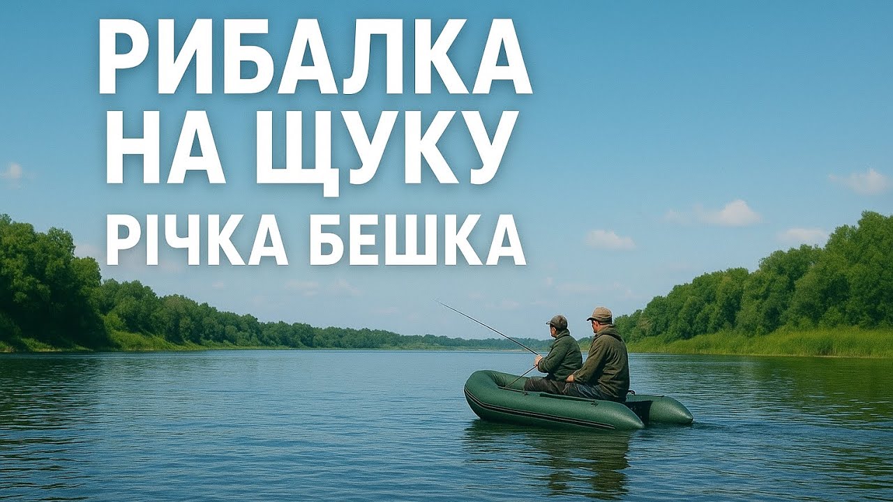 🇺🇦Рибалка з сином на річці Бешка 🎣 | Серпень 2025, щука та спогади дитинства.