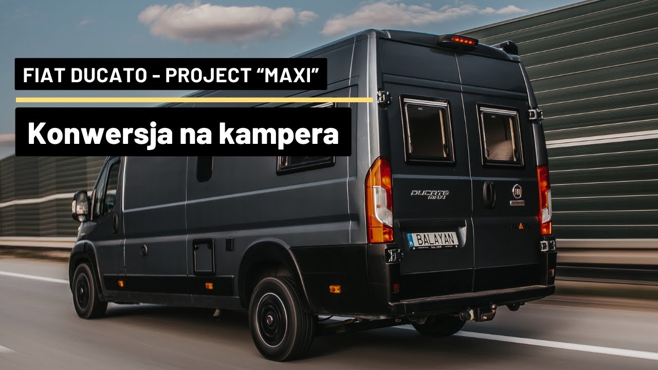 Konwersja na kampera Fiat Ducato - Project 