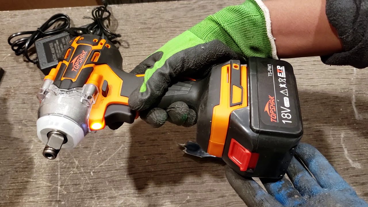 Top Shak Impact Wrench UNBOXING