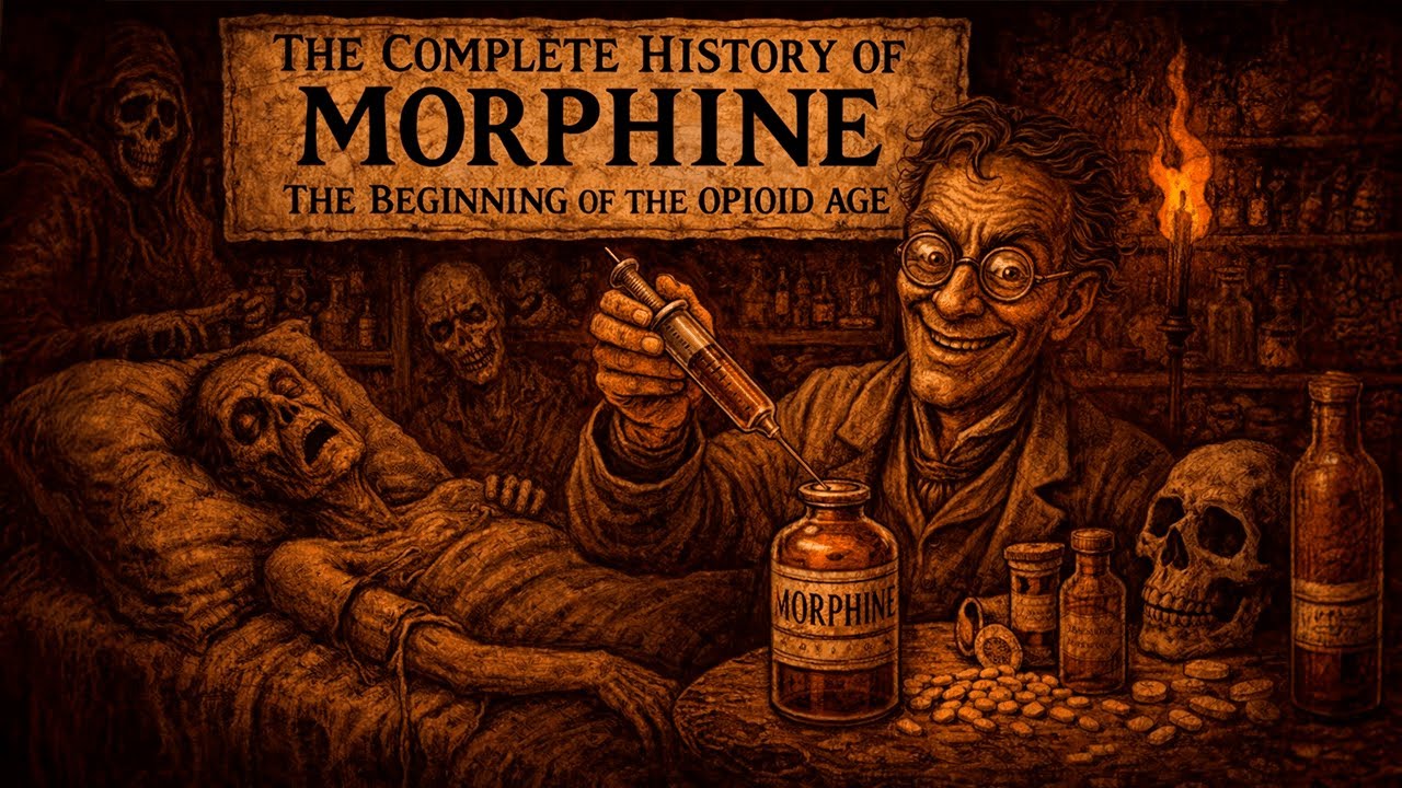 The Complete History of MORPHINE: The Beginning of the Opioid Age | History For Sleep