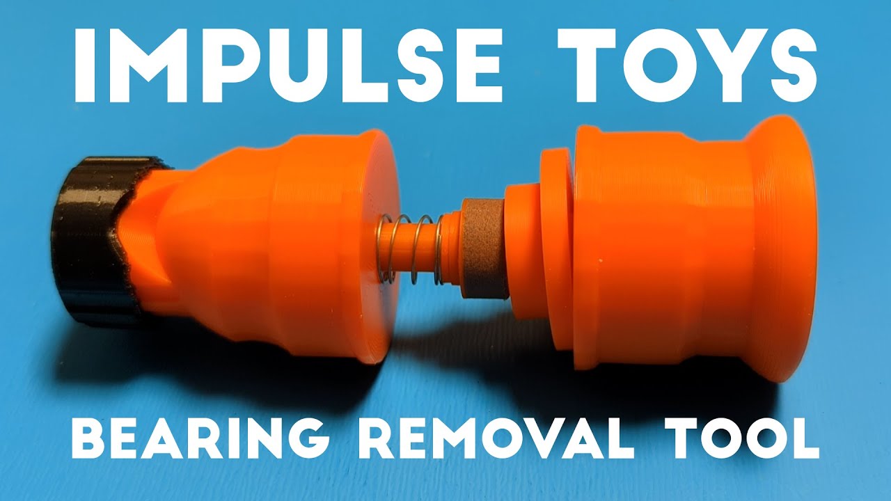 Fidget Spinner Show and Tell Review Episode 44: Impulse Toys Bearing Removal Tool (BRT)