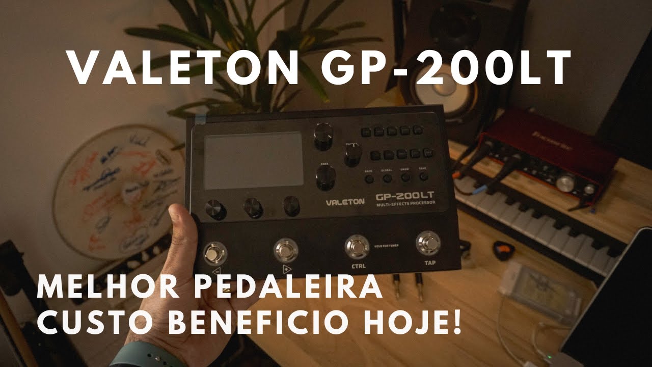 Valeton GP-200LT - Review // Essa pedaleira me impressionou!