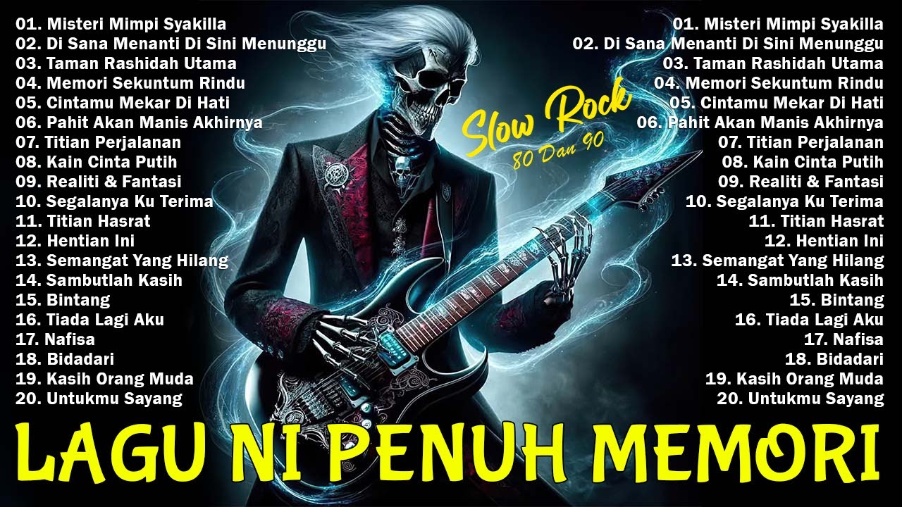 LAGU JIWANG ROCK 90AN SLOW ROCK MALAYSIA | ROCK KAPAK TERBAIK SEPANJANG ZAMAN