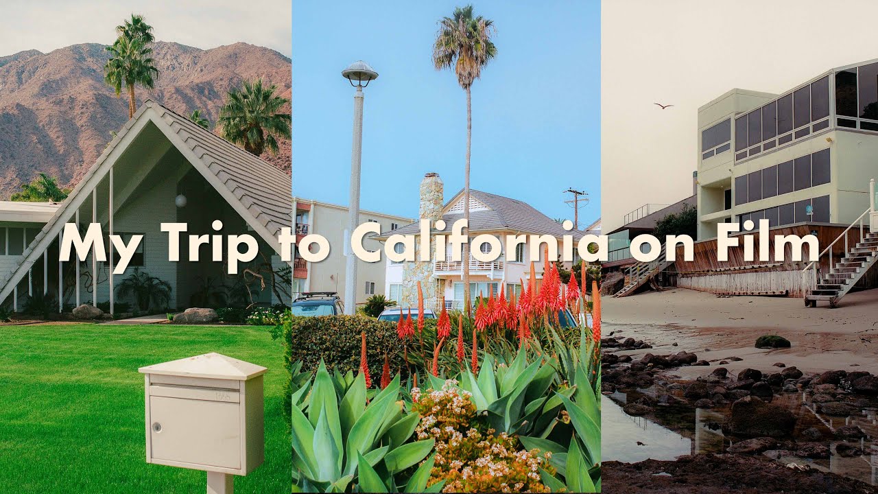 My Trip to California on Film (Palm Springs, Laguna, Malibu,)
