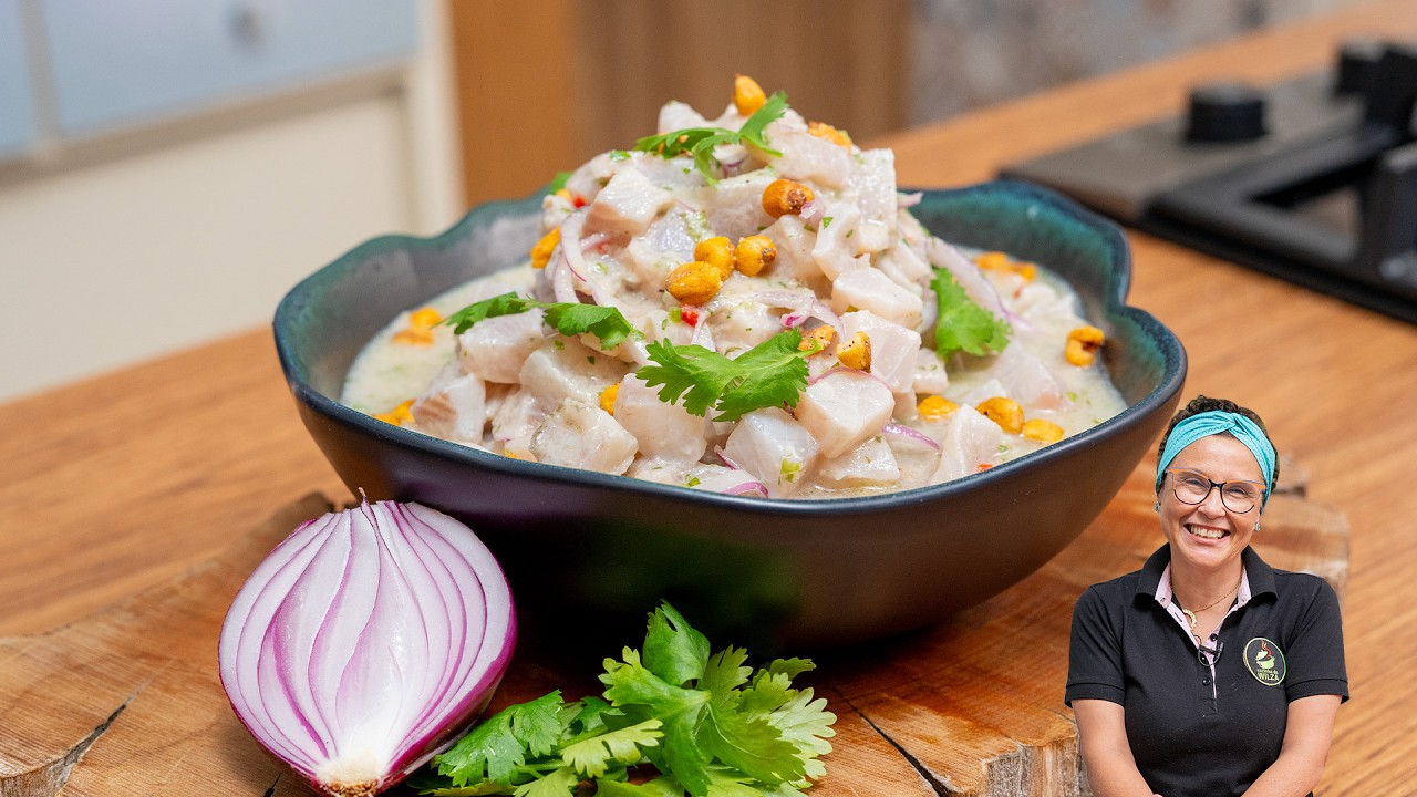 O AUTÊNTICO CEVICHE PERUANO COM LEITE DE TIGRE