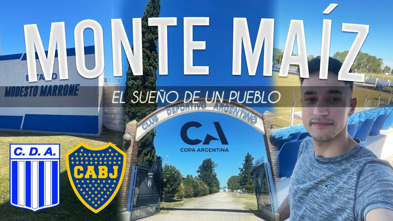 ARGENTINO DE MONTE MAÍZ y el SUEÑO de un PUEBLO vs. Boca Juniors | Historias de la Copa Argentina #1