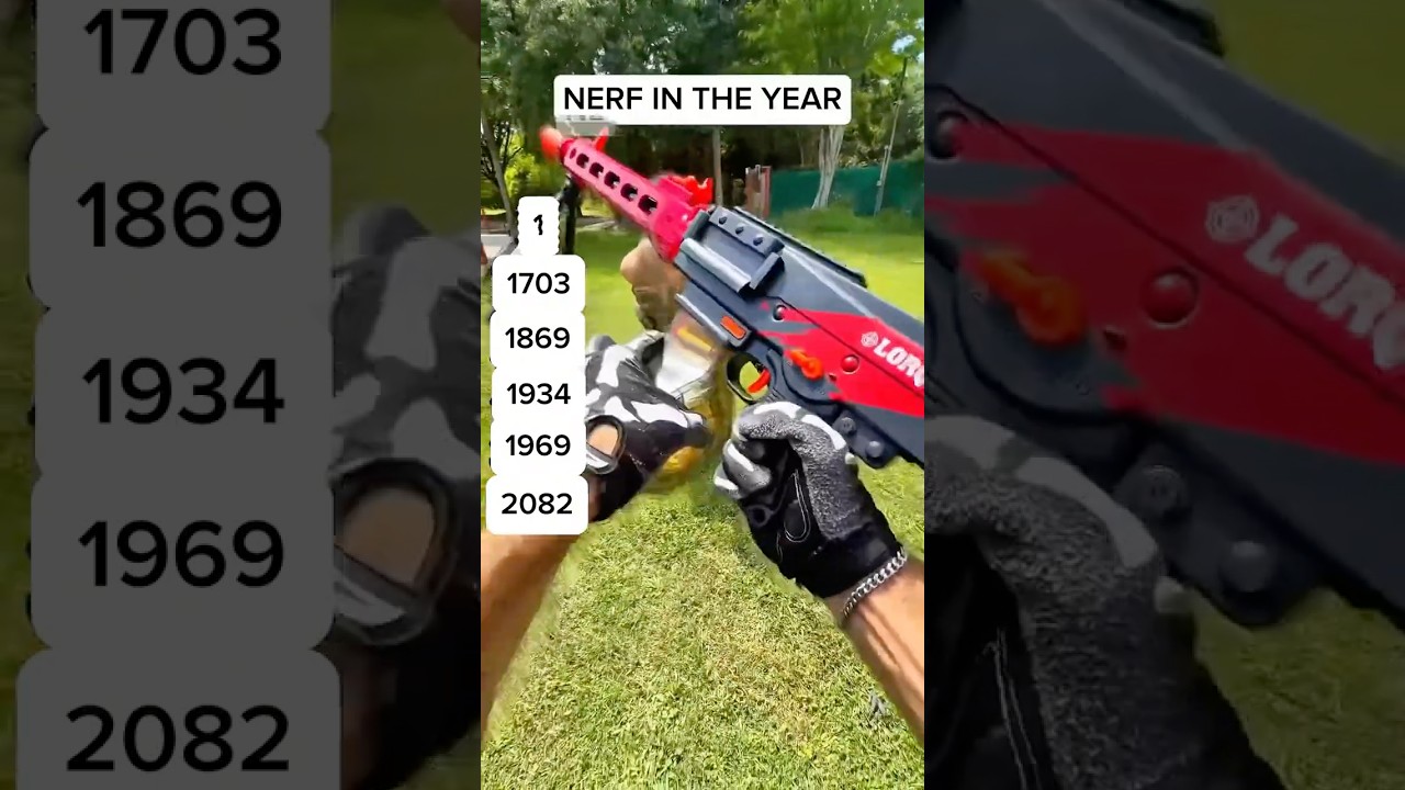 NERF Blaster Evolution🗿 ➡️ 🔫