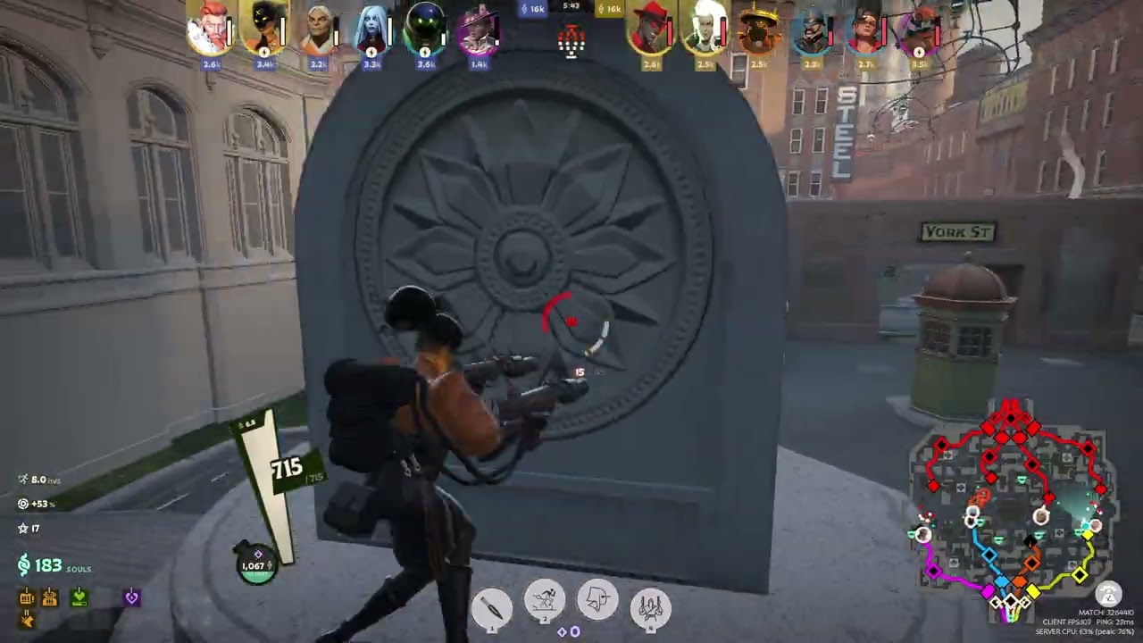 Un vieux gameplay de Deadlock de 2024 (old build)