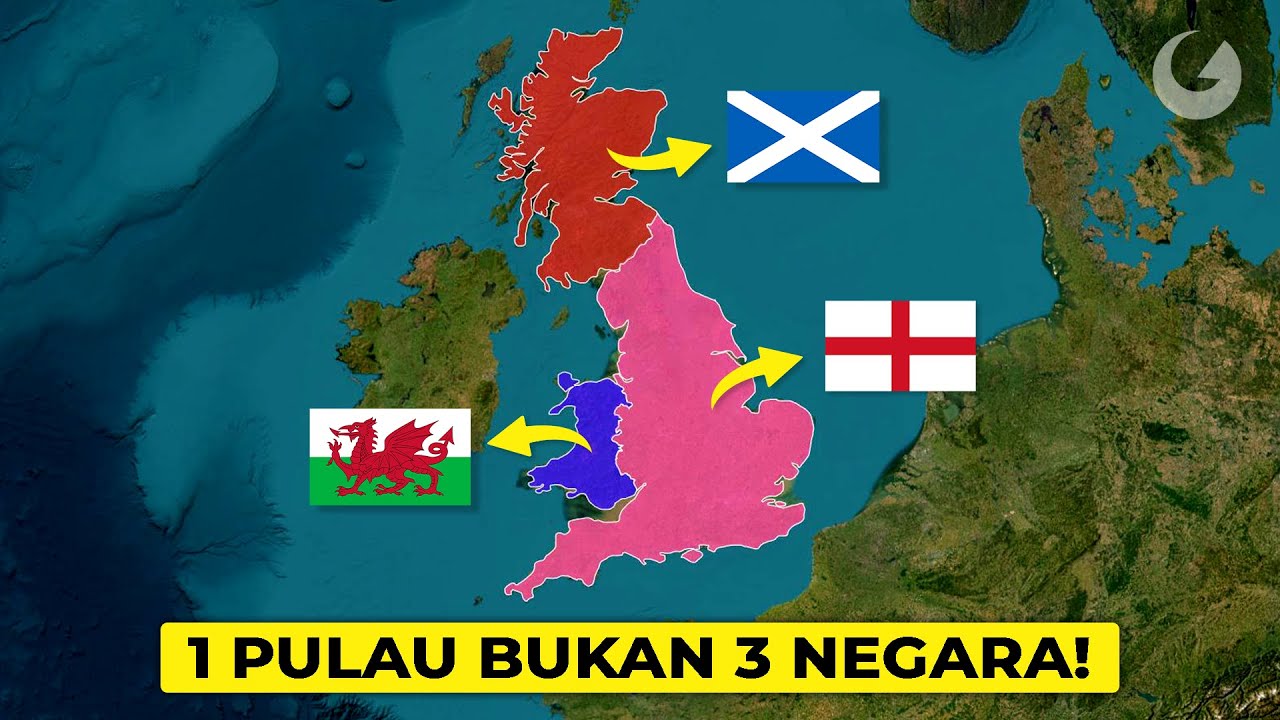 Mengapa Semua Negara di Pulau Britania Adalah Milik Kerajaan Inggris?