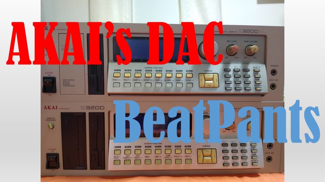 AKAI Sampler's DAC（S3200、S3200XL、MPC2000）
