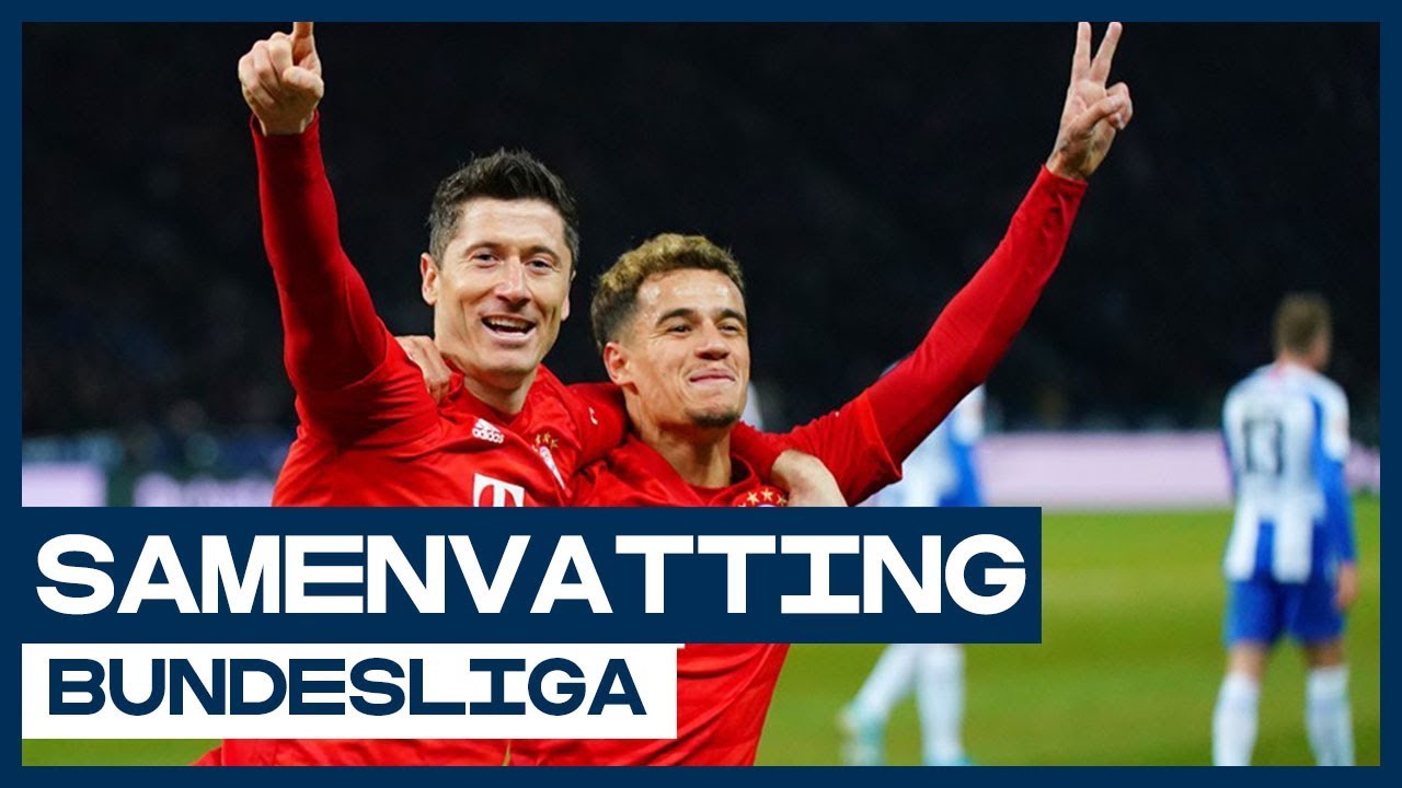 HIGHLIGHTS | Bayern geeft Klinsmanns Hertha pak slaag