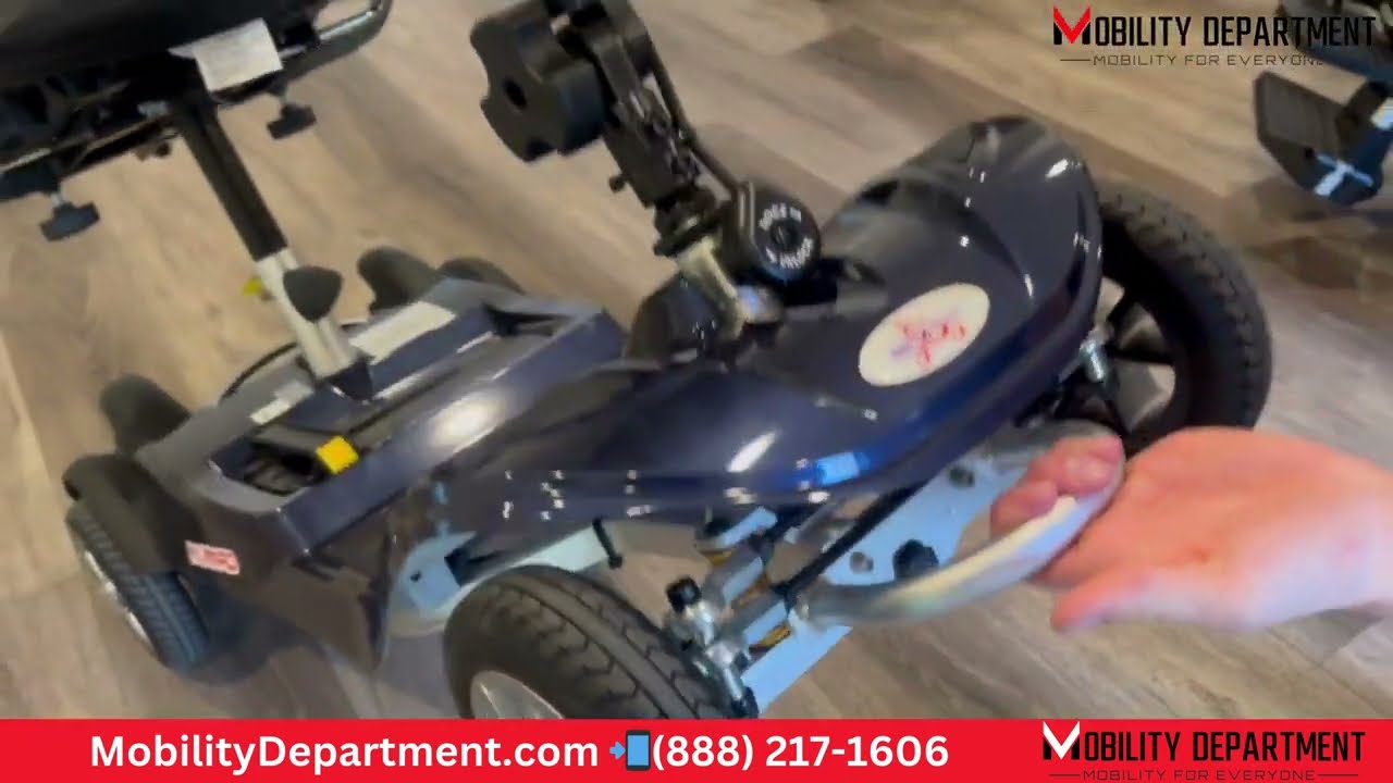 Best Mobility Scooter Features | EV Rider Nomad Dashboard & Suspension