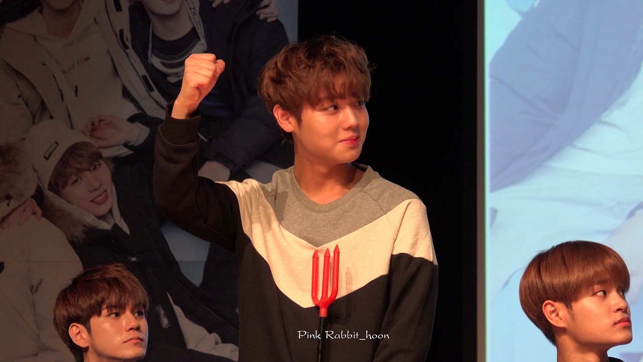 171001 케이스위스 팬사인회 - 박지훈 part3 가위바위보 (4K)