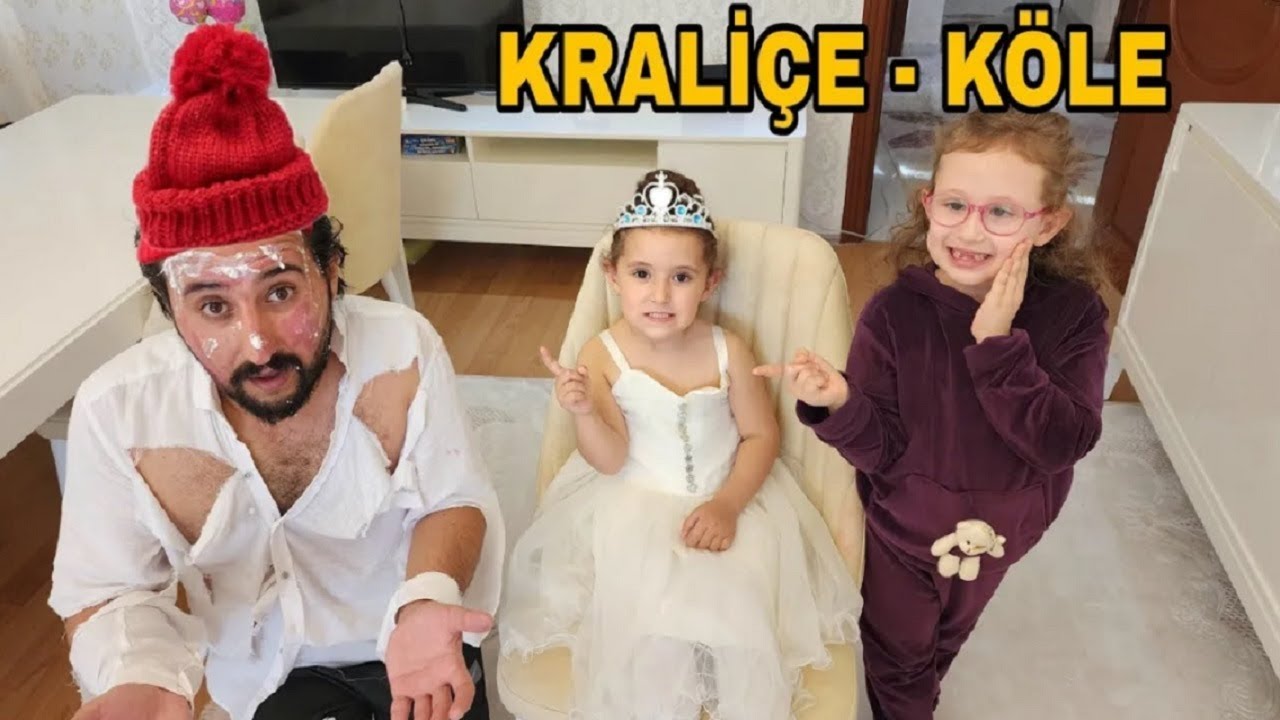 BANU ALYA KRALİÇE OLDU GÖKHAN KÖLE BAŞINA NELER GELDİ !!   ماما جابت بيبي - جنى مقداد | طيور الجنة