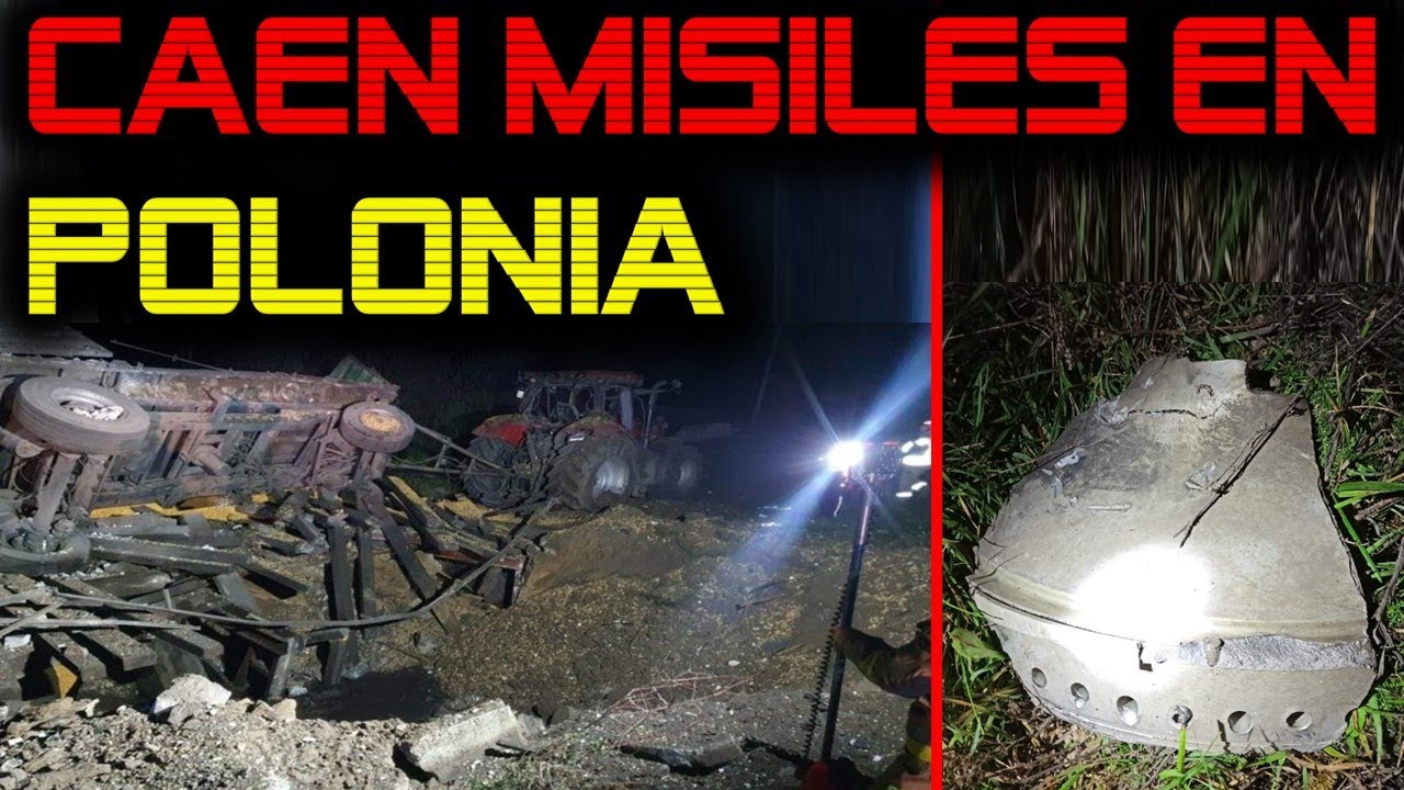 🔴 DOS MISILES CAEN EN POLONIA 🔴 LA OTAN EN ALERTA MAXIMA