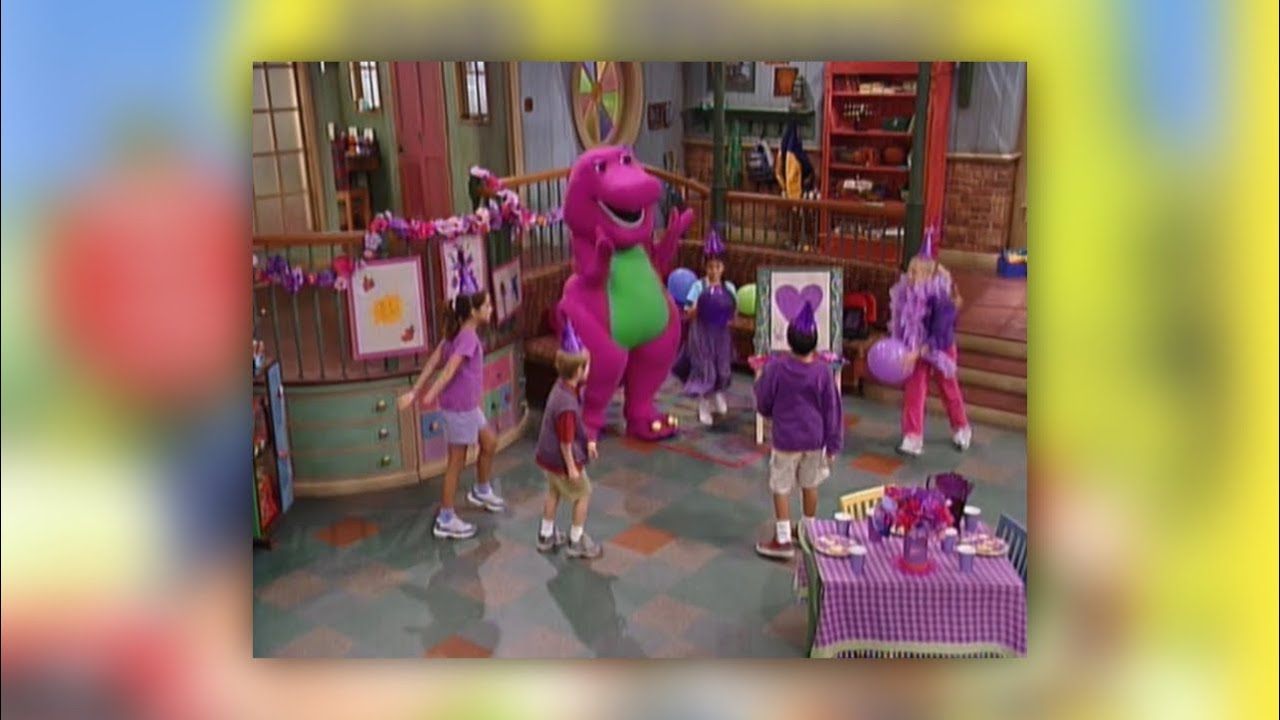 Barney & Friends: (S8E7) A Perfectly Purple Day [2003] - Taken from 