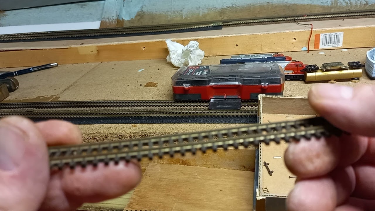 Model Railway Track laying and tools