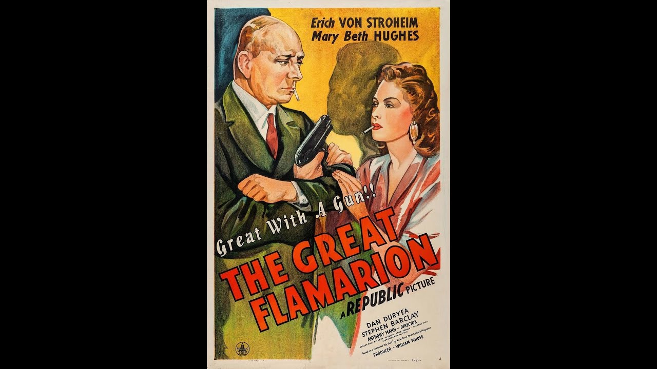 The Great Flamari 1945 Republic Pictures  American Noir