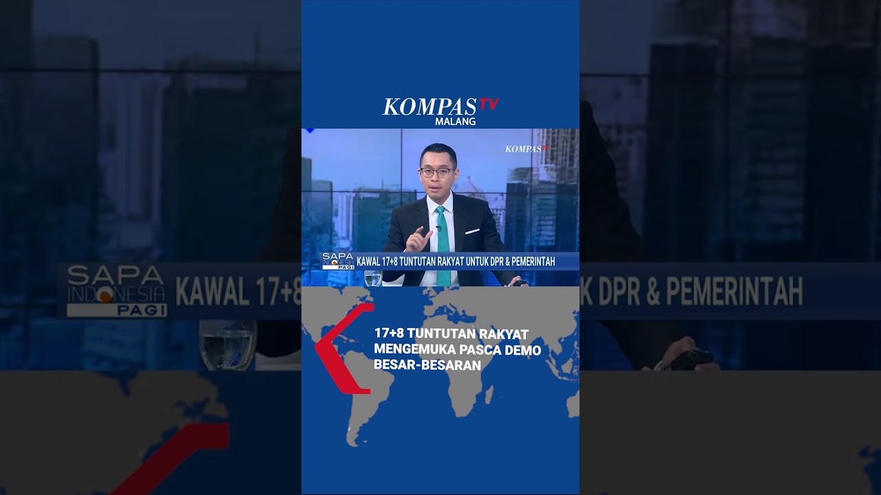Kawal 17+8 Tuntutan Rakyat Untuk DPR dan Pemerintah