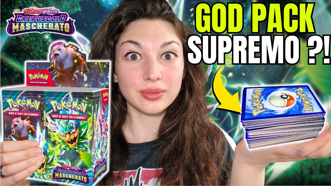 Ho creato il GOD PACK Supremo del nuovo set POKEMON Crepuscolo Mascherato per trovare SOLAMENTE PULL