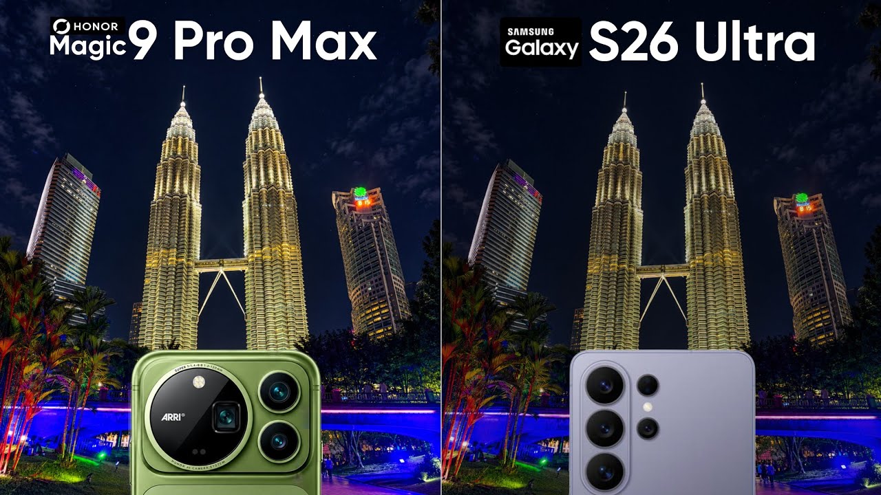 Тест камеры: Honor Magic 9 Pro Max против Samsung Galaxy S26 Ultra