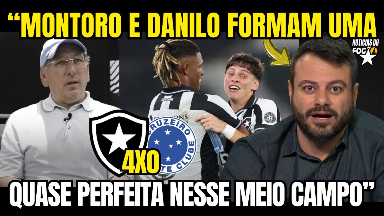 ERICK FARIA SE ENCANTA COM FUTEBOL OFENSIVO DO BOTAFOGO DE MARTIN ANSELMI! É #FORATEXTOR ?