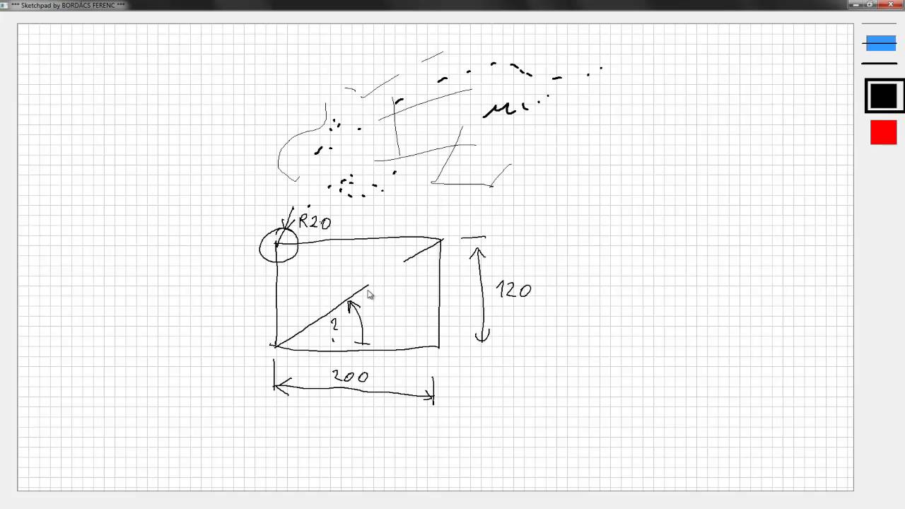 CAD alapok Bevezetés  modellezés vs rajzolás avagy miért NEM tudunk rajzolni egy CAD programmal