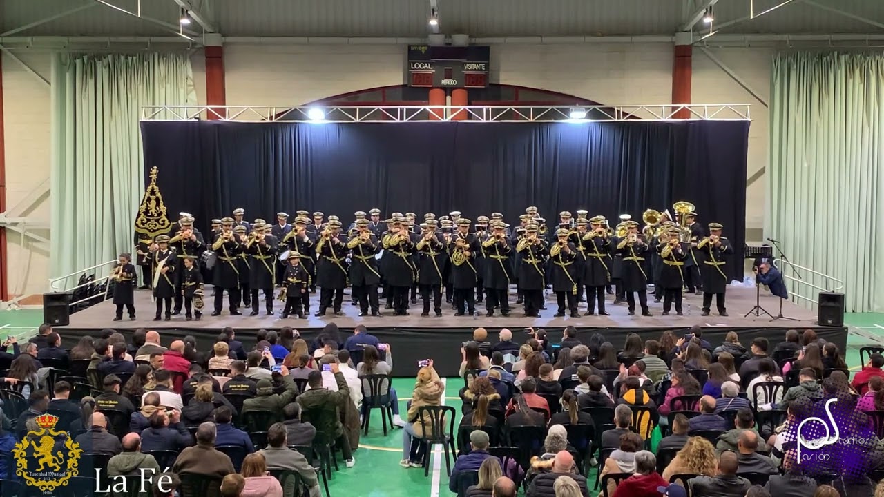 Banda Juventud Musical Hellín actuación en el I Certamen ciudad de Hellín 24/02/2024