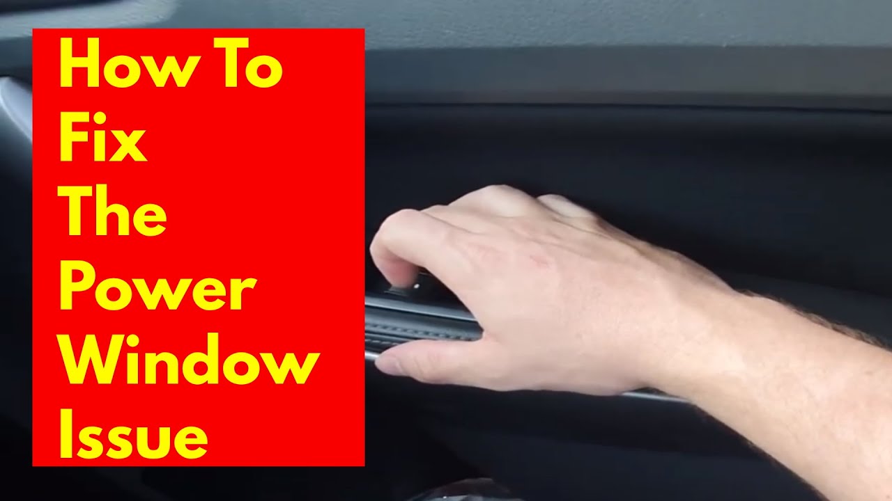 How to reset the power windows on a Ford Ranger, Mazda BT 50, Ford Ranger Raptor, Wildtrak DIY